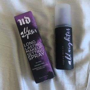 URBAN DECAY all nighter setting spray
